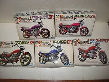 アオシマ Z400FX GS400 XJ400 GSX400F バブ　5点セット アオシマ Z400FX GS400 XJ400 GSX400F バブ 5点セット - メルカリ